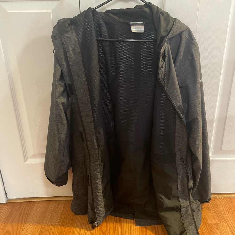 Columbia rain jacket, never worn